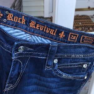 Rock revival jeans size 28